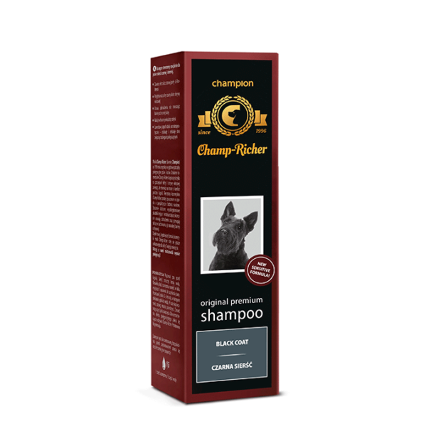 CHAMP RICHER dog shampoo black coat 250 ml